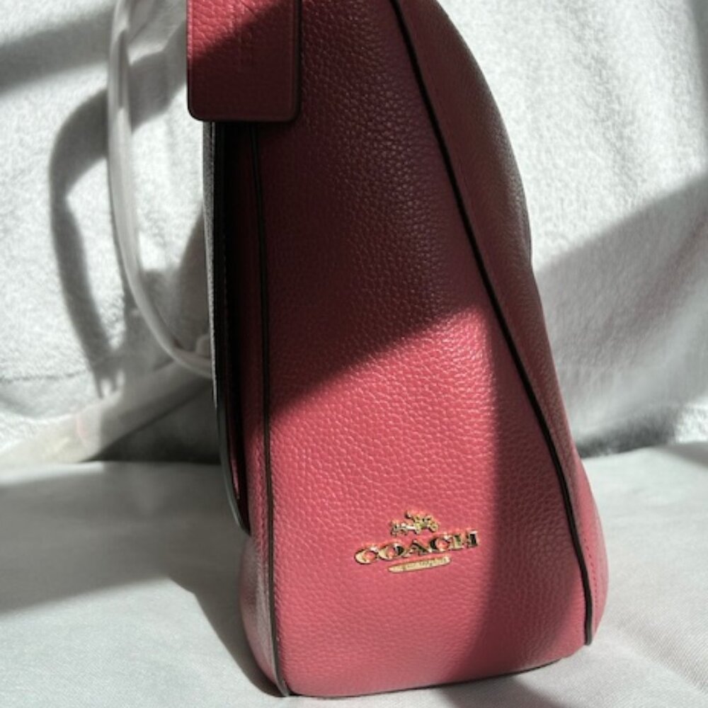 NWT Coach Turnlock Hobo | LI Rouge Red 24771 | Boutique - PRICE FIRM - Picture 3 of 9